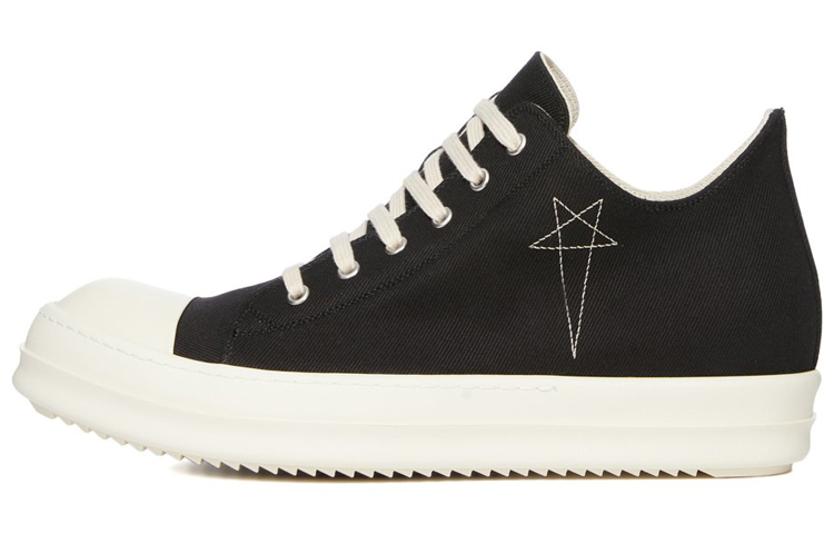 Rick Owens DRKSHDW Luxor Low Pentagram Pearl 'Black' DU02C5802DOEM9-9811