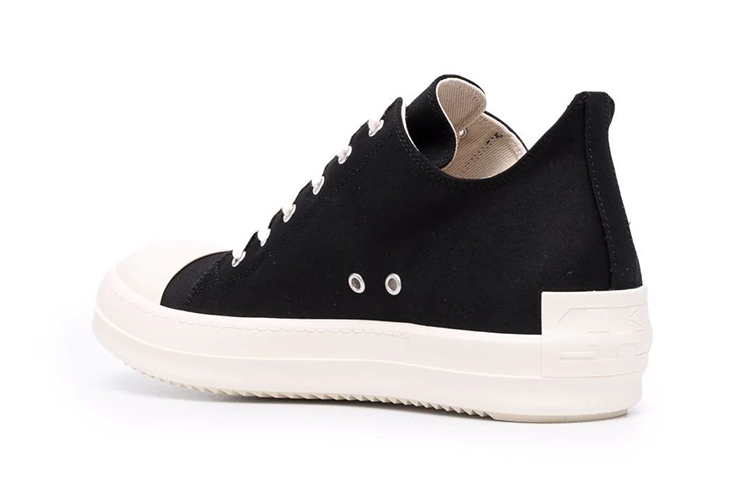 Rick Owens DRKSHDW Low Top Sneaker 'Black' 圖 3