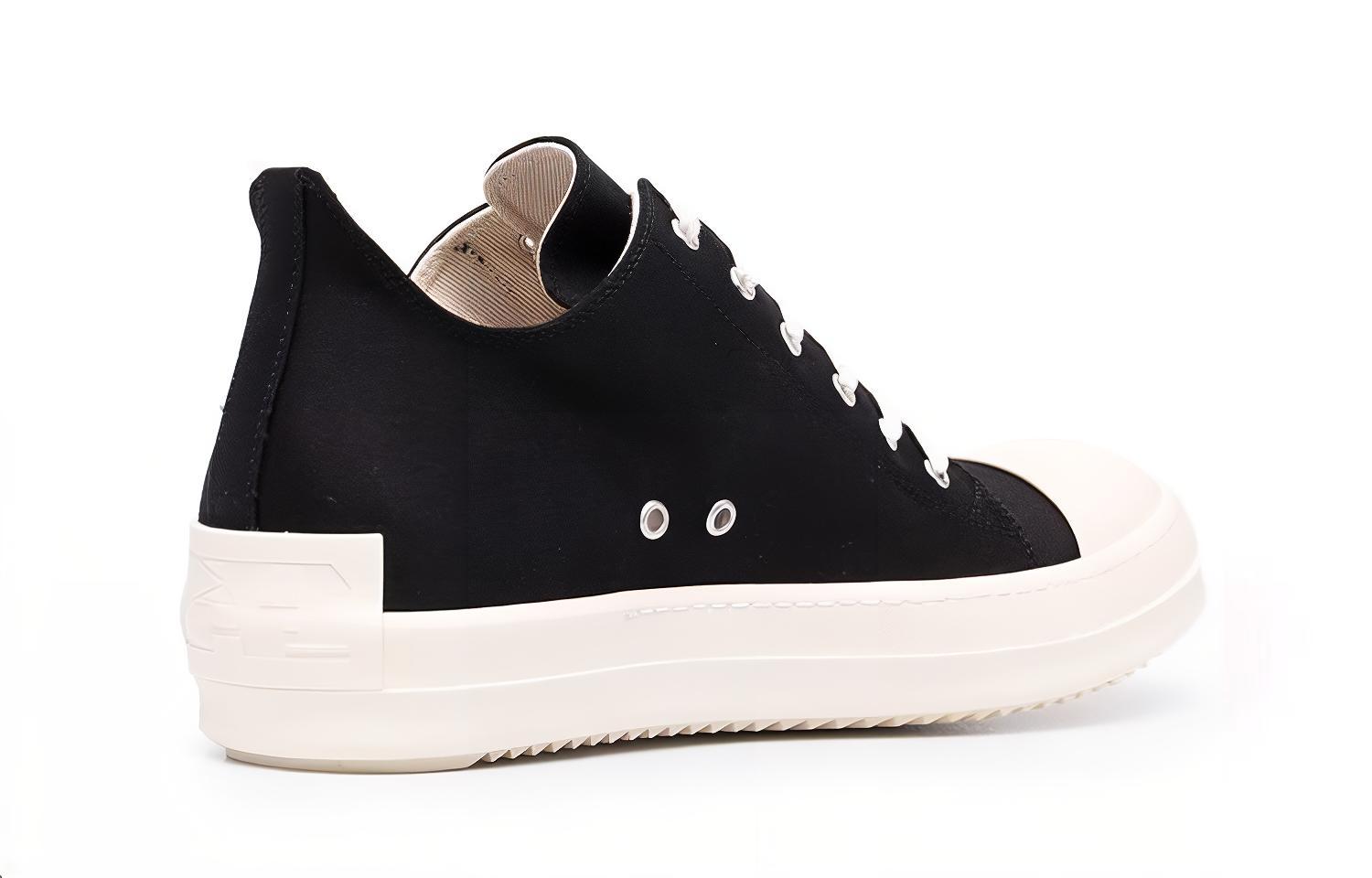 Rick Owens DRKSHDW Low Top Sneaker 'Black' 圖 5