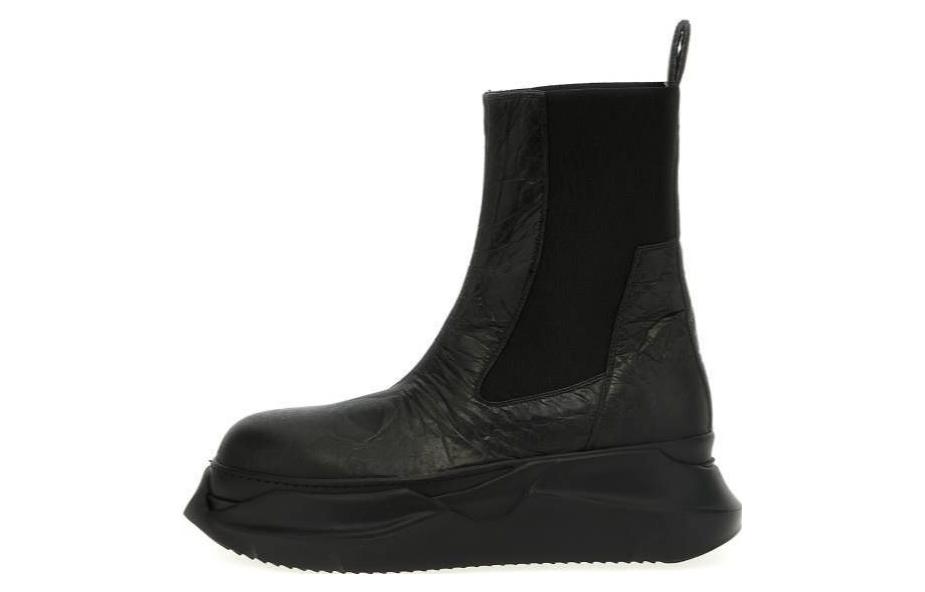 Buy Rick Owens DRKSHDW 時尚舒適 短筒 切爾西靴 男款 黑色