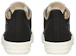 Shop Rick Owens DRKSHDW 黑色牛仔低帮鞋 DU02C5802DOEM9-9811