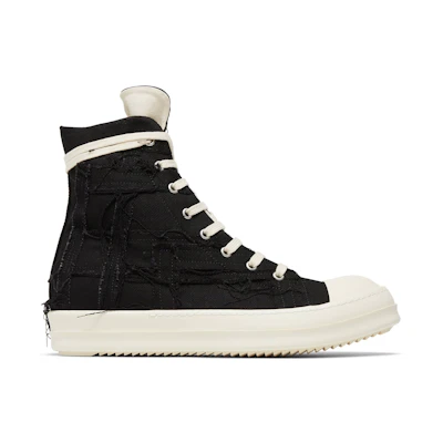 Rick Owens DRKSHDW Luxor Slashed High 'Black Milk'