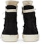 Details for Rick Owens DRKSHDW Luxor Slashed High 'Black Milk' Hitam DU02C5807-SLASH-911