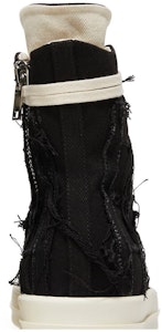 Rick Owens DRKSHDW Luxor Slashed High 'Black Milk' Hitam DU02C5807-SLASH-911 Sizing Rick Owens DRKSHDW Luxor Slashed High 'Black Milk' Hitam DU02C5807-SLASH-911