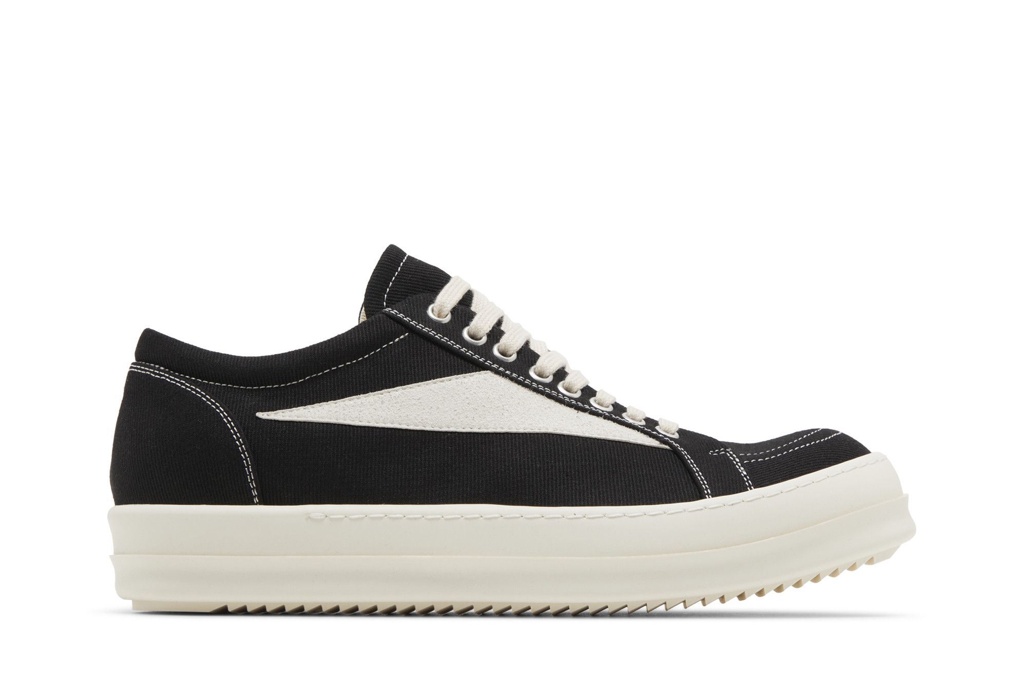 Rick Owens DRKSHDW Luxor Vintage Low 'Black Milk' DU02C5803-DO-911