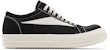 Rick Owens DRKSHDW Luxor Vintage Low 'Black Milk' - Hitam Susu Retro DU02C5803-DO-911