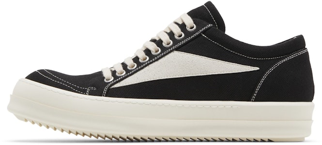 瑞克歐文斯 DRKSHDW 圓頭綁帶 低筒 板鞋 男款 黑色 Purchase 瑞克歐文斯 DRKSHDW 圓頭綁帶 低筒 板鞋 男款 黑色