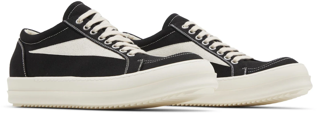 Rick Owens DRKSHDW Luxor Vintage Low ''Noir Lait'' DU02C5803-DO-911 1