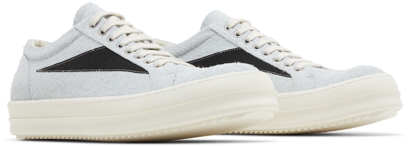 瑞克·歐文斯 DRKSHDW 麂皮 復古長毛 低筒 休閒鞋 男款 淺藍色 Cheap 瑞克·歐文斯 DRKSHDW 麂皮 復古長毛 低筒 休閒鞋 男款 淺藍色