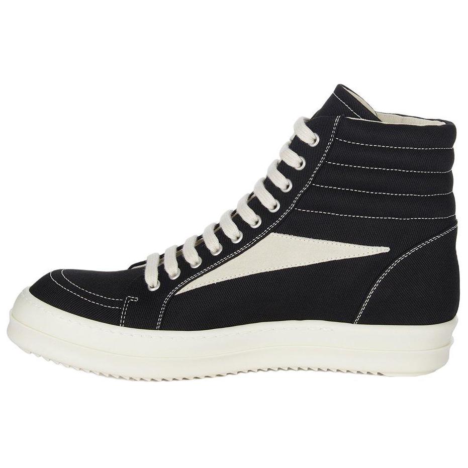 Rick Owens DRKSHDW Men’s Black High-Top Lace-Up Sneakers DU02D2810DOLVS-911