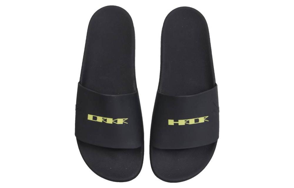 Rick Owens DRKSHDW Open-Toe Slide 'Black' 圖 3
