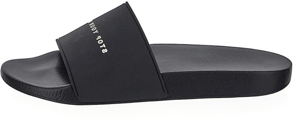 Rick Owens DRKSHDW Open Toe Slide 'Black' DU01C6821RUBP11-91 Buy Rick Owens DRKSHDW Open Toe Slide 'Black' DU01C6821RUBP11-91