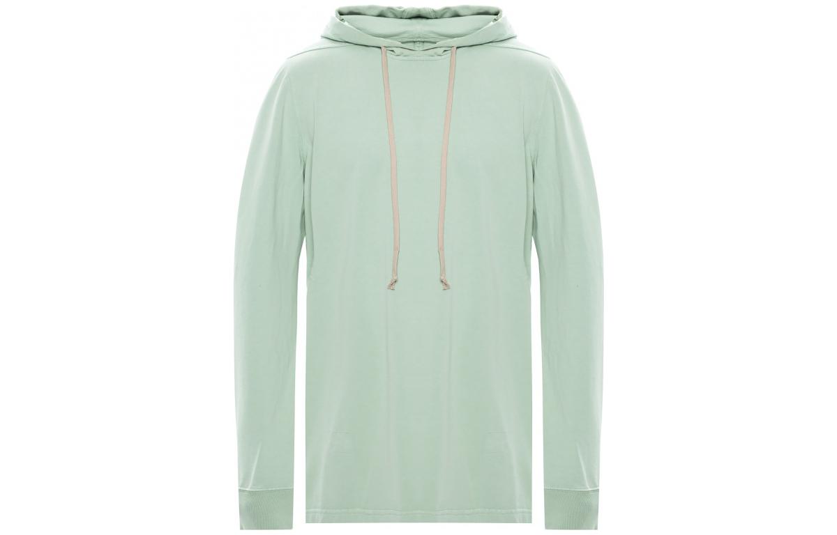Rick Owens DRKSHDW Oversized Green Hoodie Pullover Men’s Long Sleeve DU20F1285RIG-65