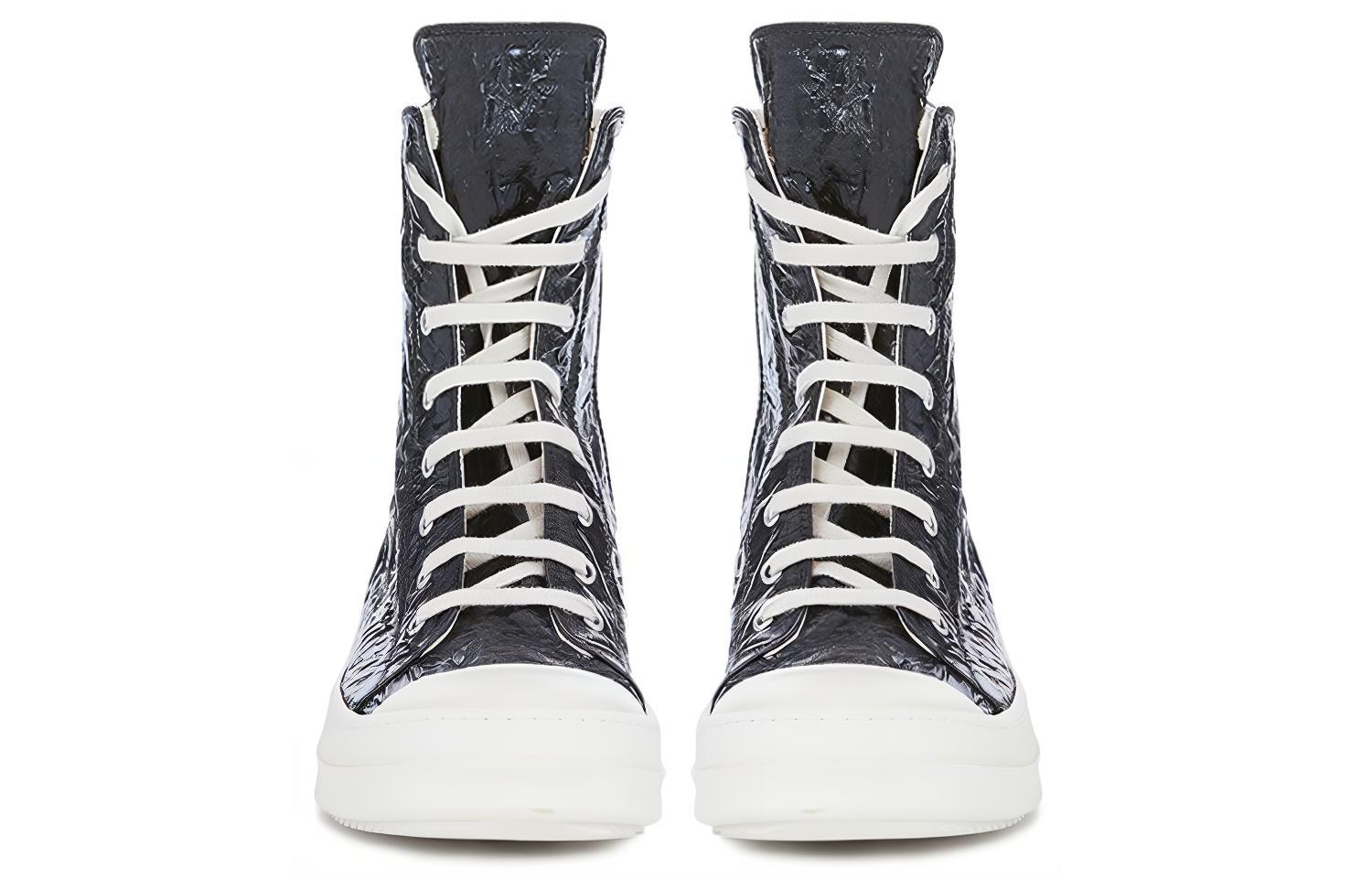 Lookbook リック オウエンス ダークシャドウ フレゲトン ハイ ブラック DU21S2800SHPES1-911