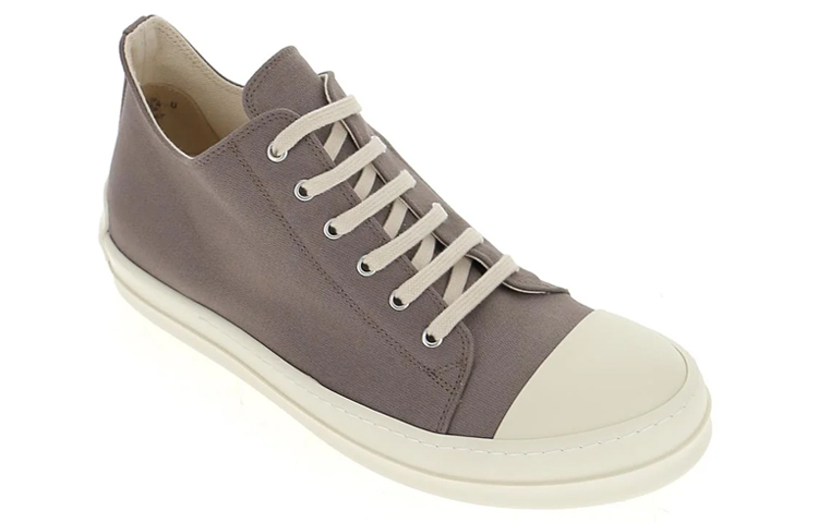 Rick Owens DRKSHDW Phlegethon Low Top 'Grey Canvas' 圖 2