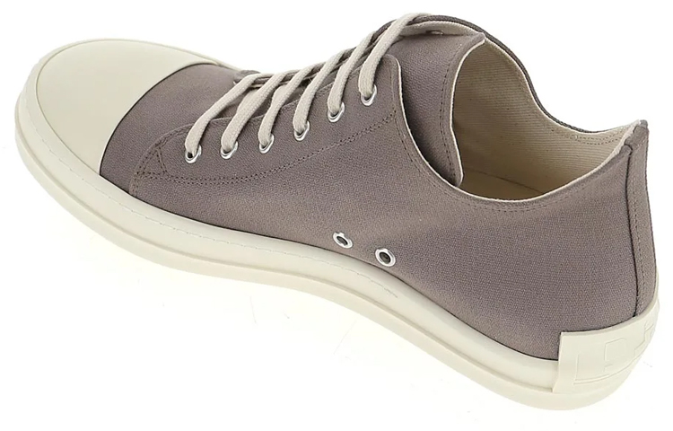 Rick Owens DRKSHDW Phlegethon Low Top 'Grey Canvas' 圖 3
