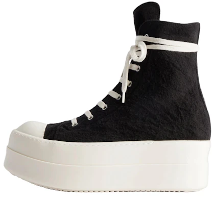 Rick Owens DRKSHDW Plush Platform Zip High-Top Sneakers Black DU02E7831BMO-911 Buy Rick Owens DRKSHDW Plush Platform Zip High-Top Sneakers Black DU02E7831BMO-911