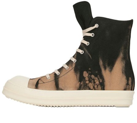 Rick Owens DRKSHDW Porterville 高帮帆布运动鞋 白色/棕色/黑色 DU02D2800DBSUN-98311 Buy Rick Owens DRKSHDW Porterville 高帮帆布运动鞋 白色/棕色/黑色 DU02D2800DBSUN-98311