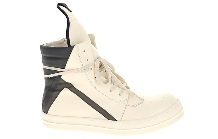 Rick Owens DRKSHDW Rick Owens High-Top Sneakers 'Beige' 圖 2