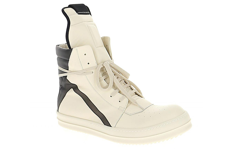 Rick Owens DRKSHDW Rick Owens High-Top Sneakers 'Beige' 圖 3