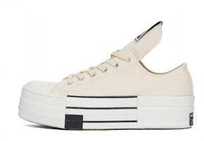 Rick Owens DRKSHDW Rick Owens x Converse DRKSHDW 'White Canvas Low' DC02CX955 Rick Owens DRKSHDW Rick Owens x Converse DRKSHDW 'White Canvas Low' DC02CX955