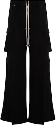 Rick Owens DRKSHDW 男士黑色宽松侧袋工装裤 DU02D2398CFL-09 Buy Rick Owens DRKSHDW 男士黑色宽松侧袋工装裤 DU02D2398CFL-09