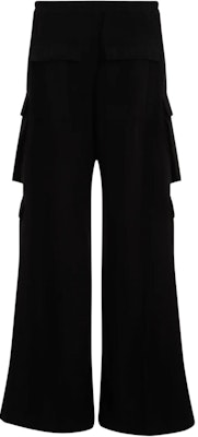 Rick Owens DRKSHDW 男士黑色宽松侧袋工装裤 DU02D2398CFL-09 Lookbook Rick Owens DRKSHDW 男士黑色宽松侧袋工装裤 DU02D2398CFL-09