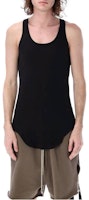 Rick Owens DRKSHDW Slim Fit Solid Tank Top for Men. DU01C6152B-09 Rick Owens DRKSHDW Slim Fit Solid Tank Top for Men. DU01C6152B-09