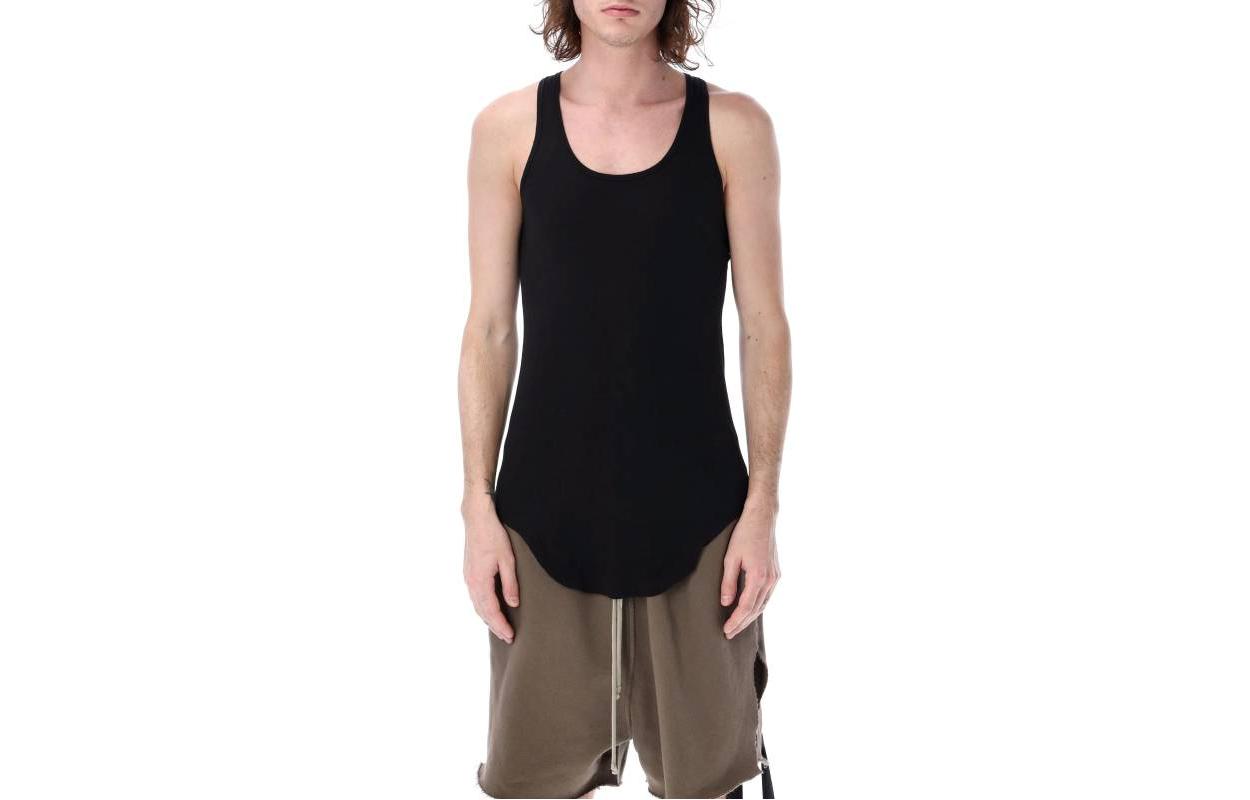 Order Rick Owens DRKSHDW Tank Top Pria Slim Fit Solid. DU01C6152B-09