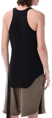 Rick Owens DRKSHDW Tank Top Pria Slim Fit Solid. DU01C6152B-09 Shop Rick Owens DRKSHDW Tank Top Pria Slim Fit Solid. DU01C6152B-09