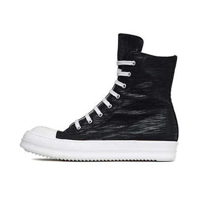 Rick Owens DRKSHDW Sneaks High-Top 'Black Fashion'