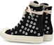 Shop Rick Owens DRKSHDW Sneaks Studded Eyelets Milk 'Black' DU02C5800DOES2-911