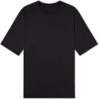 Rick Owens DRKSHDW Solid Black Crewneck Short Sleeve T-Shirt Black DU01B7274RN-09 Rick Owens DRKSHDW Solid Black Crewneck Short Sleeve T-Shirt Black DU01B7274RN-09