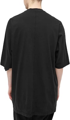 Rick Owens DRKSHDW Kaos Hitam Polos Lengan Pendek Crewneck DU01B7274RN-09 Lookbook Rick Owens DRKSHDW Kaos Hitam Polos Lengan Pendek Crewneck DU01B7274RN-09