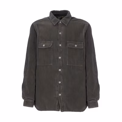 Rick Owens DRKSHDW Solid Color Slim Fit Long Sleeve Jacket 23ADU02C5755HC96