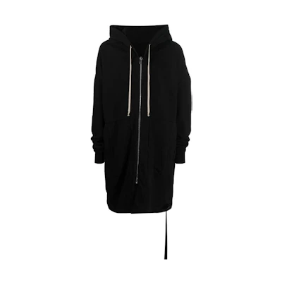 Rick Owens DRKSHDW Solid Double Pocket Long Sleeve Hoodie Jacket DU02B4288F09