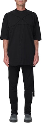 Rick Owens DRKSHDW 黑色宽松版型圆领短袖T恤 DU01D1274RIGET1-09 Buy Rick Owens DRKSHDW 黑色宽松版型圆领短袖T恤 DU01D1274RIGET1-09