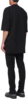Rick Owens DRKSHDW 黑色宽松版型圆领短袖T恤 DU01D1274RIGET1-09 Lookbook Rick Owens DRKSHDW 黑色宽松版型圆领短袖T恤 DU01D1274RIGET1-09