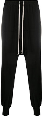 Rick Owens DRKSHDW SS21 Celana Jogger Knit Hitam Drop Crotch DU21S2395RN-09 Lookbook Rick Owens DRKSHDW SS21 Celana Jogger Knit Hitam Drop Crotch DU21S2395RN-09
