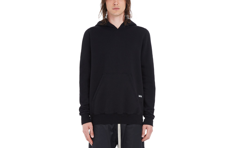 Rick Owens DRKSHDW SS21 Casual Minimal Sweatshirt Black DU21S2289F-09