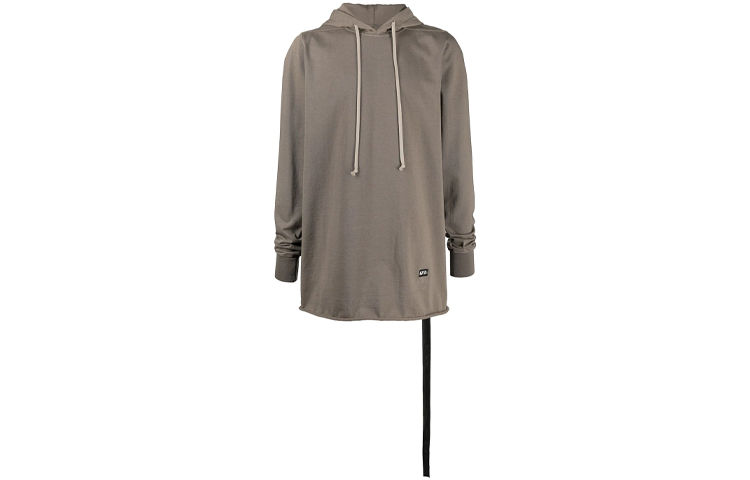 Rick Owens DRKSHDW SS21 Oversized Hooded Sweatshirt Brown - DU21S2285F-34