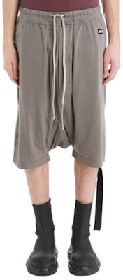 Rick Owens DRKSHDW SS21 菲列根灰色低裆及膝休闲短裤男款 DU21S2380RN-34 Order Rick Owens DRKSHDW SS21 菲列根灰色低裆及膝休闲短裤男款 DU21S2380RN-34