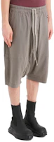 Purchase Rick Owens DRKSHDW SS21 Phlegethon 灰色低裆及膝休閒褲 男款 DU21S2380RN-34