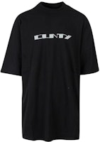 Rick Owens DRKSHDW SS22 Black Graphic Print Crewneck T-Shirt. DU01B7274-RNEP2-0961 Rick Owens DRKSHDW SS22 Black Graphic Print Crewneck T-Shirt. DU01B7274-RNEP2-0961