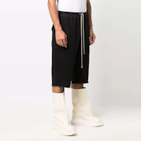 Purchase Rick Owens DRKSHDW SS22 Bela 黑色抽繩短褲. DU01B7373FEP4-09