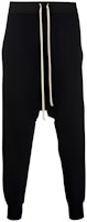 Rick Owens DRKSHDW SS22 Black Drawstring Drop Crotch Jogger Pants Men DU01B7395RIG-09 Rick Owens DRKSHDW SS22 Black Drawstring Drop Crotch Jogger Pants Men DU01B7395RIG-09