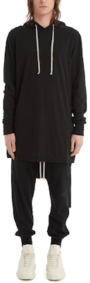Rick Owens DRKSHDW SS22 Celana Jogger Drawstring Drop Crotch Hitam Pria DU01B7395RIG-09 Lookbook Rick Owens DRKSHDW SS22 Celana Jogger Drawstring Drop Crotch Hitam Pria DU01B7395RIG-09
