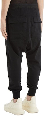 Rick Owens DRKSHDW SS22 Celana Jogger Drawstring Drop Crotch Hitam Pria DU01B7395RIG-09 Purchase Rick Owens DRKSHDW SS22 Celana Jogger Drawstring Drop Crotch Hitam Pria DU01B7395RIG-09