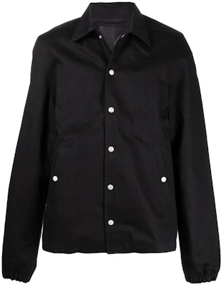 Rick Owens DRKSHDW SS22 Black Snap Button Collared Long-Sleeve Jacket DL02A3794HBLKJP-09 Buy Rick Owens DRKSHDW SS22 Black Snap Button Collared Long-Sleeve Jacket DL02A3794HBLKJP-09