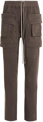 Rick Owens DRKSHDW SS22 Seluar Cargo Coklat Kasual dengan Tali Serut. DU01B7376RIG-34 Buy Rick Owens DRKSHDW SS22 Seluar Cargo Coklat Kasual dengan Tali Serut. DU01B7376RIG-34